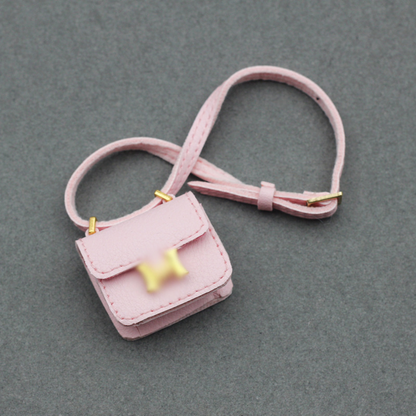 4inch bag charm cute custom bags - black/pink/orange bag - 0623B62/0623B63/0623B64