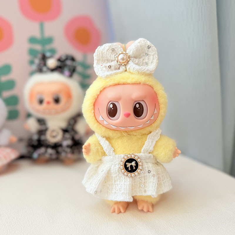 4inch bag charm cute custom clothes outfits - Chanel's style dress - 0507