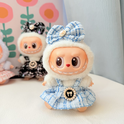 4inch bag charm cute custom clothes outfits - Chanel's style dress - 0507
