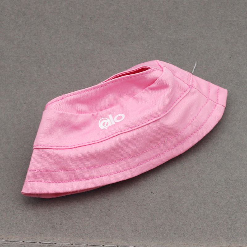 Labubu 4inch bag charm clothes outfits - alo logo hat- 0623H01