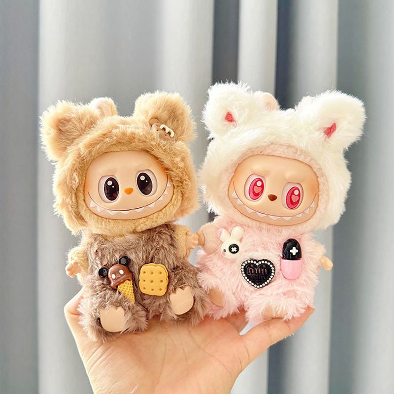 4inch bag charm cute custom clothes outfits - cute bear & bunny