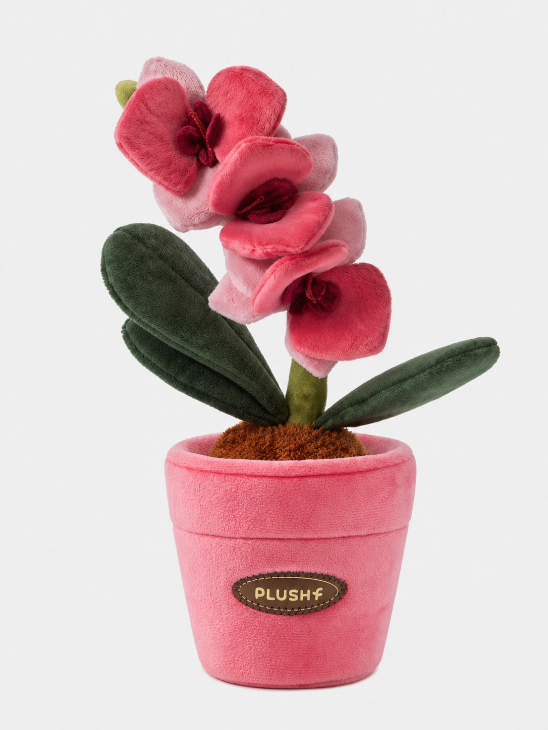 PlushWoods - Phalaenopsis 'Rose Red' Plant Plush