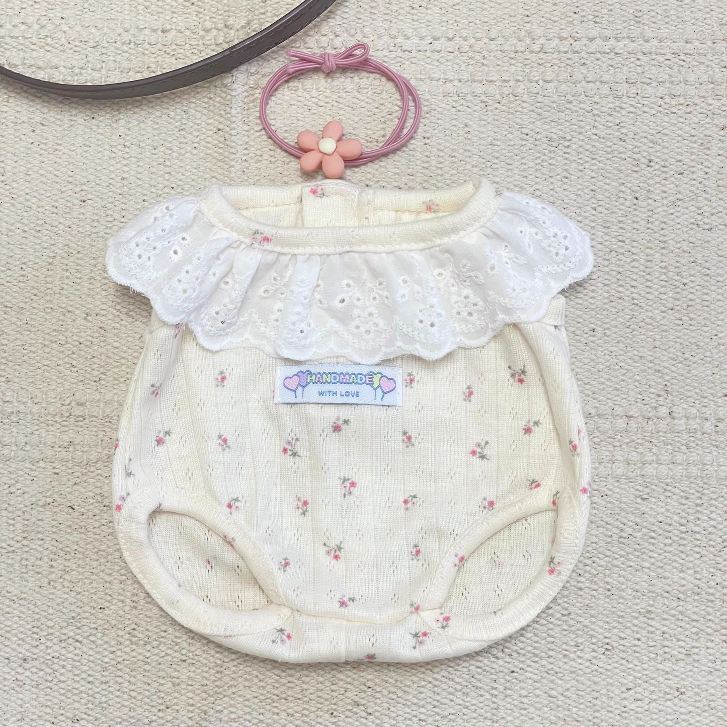 Bartholomew bear clothes outfits - Rose Romper - FX28 (Tiny/Medium/Large/Huge)