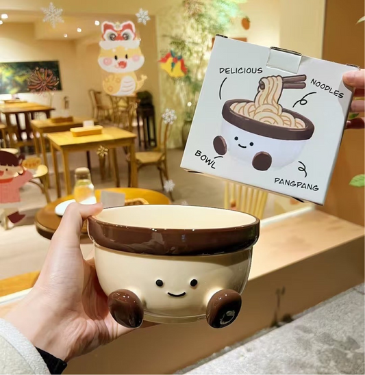 Adorable short leg bowl 1000ml- Functional Design - brown