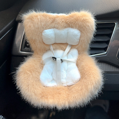 4inch plush cute doll seats - multiple color