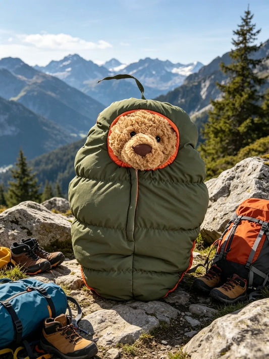 COMING SOON*Bartholomew bear cute clothes outfits - Hiking Sleeping bag
