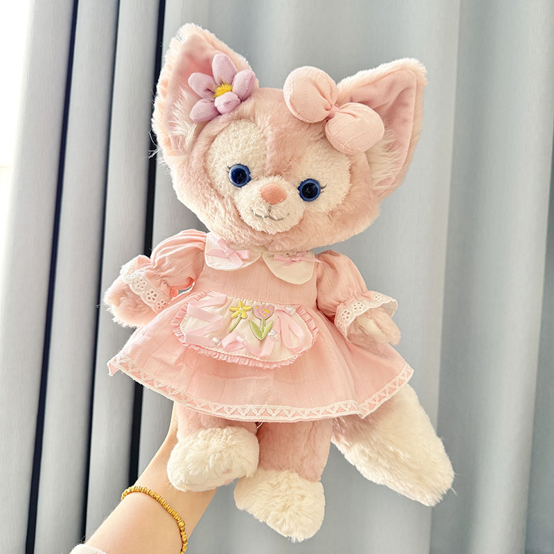 15inch plush cute custom clothes outfits - pink dress