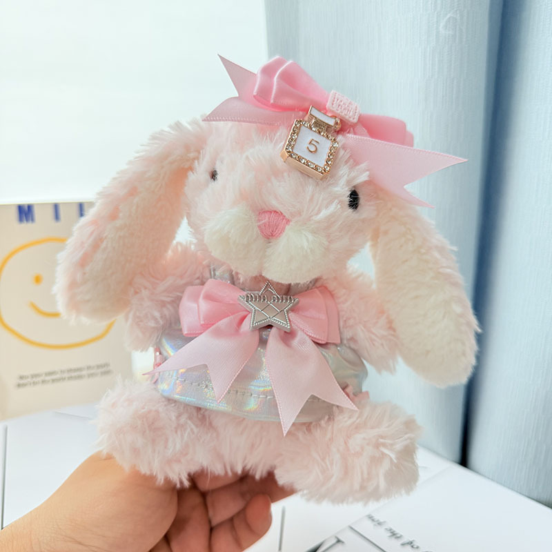 4inch bag charm cute custom clothes outfits - pink bow dress