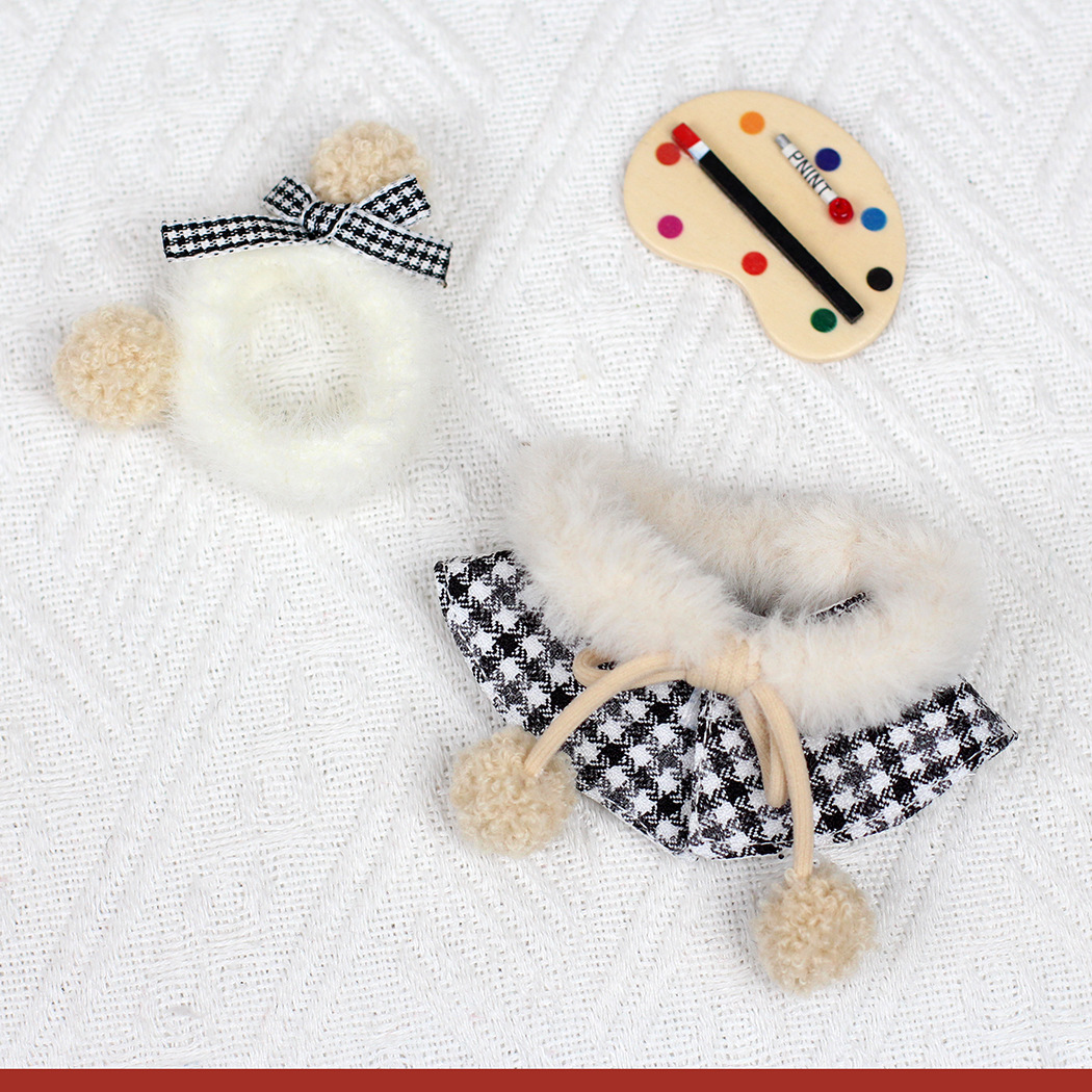 4inch bag charm cute custom clothes outfits - bear cloak