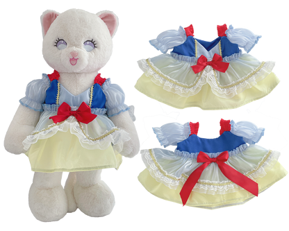Classic Fairytale Princess Dress for Bartholomew Bear Plush – 14-Inch Outfit