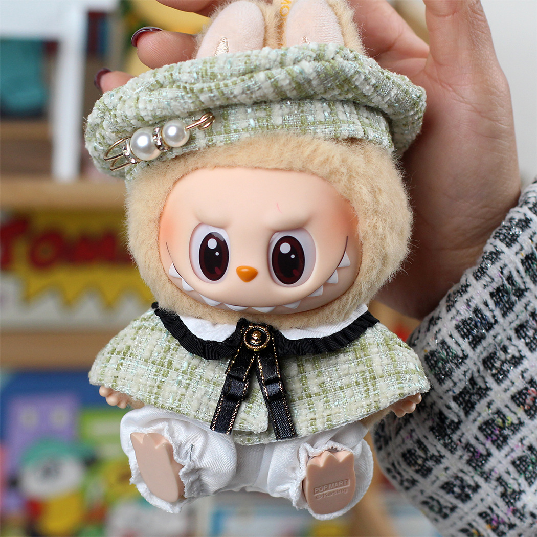 4inch bag charm cute custom clothes outfits - Chanel's style hat & cloak