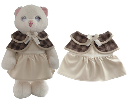 Large Bartholomew Bear & 16" Plush Clothes Outfit - Detective Outfit