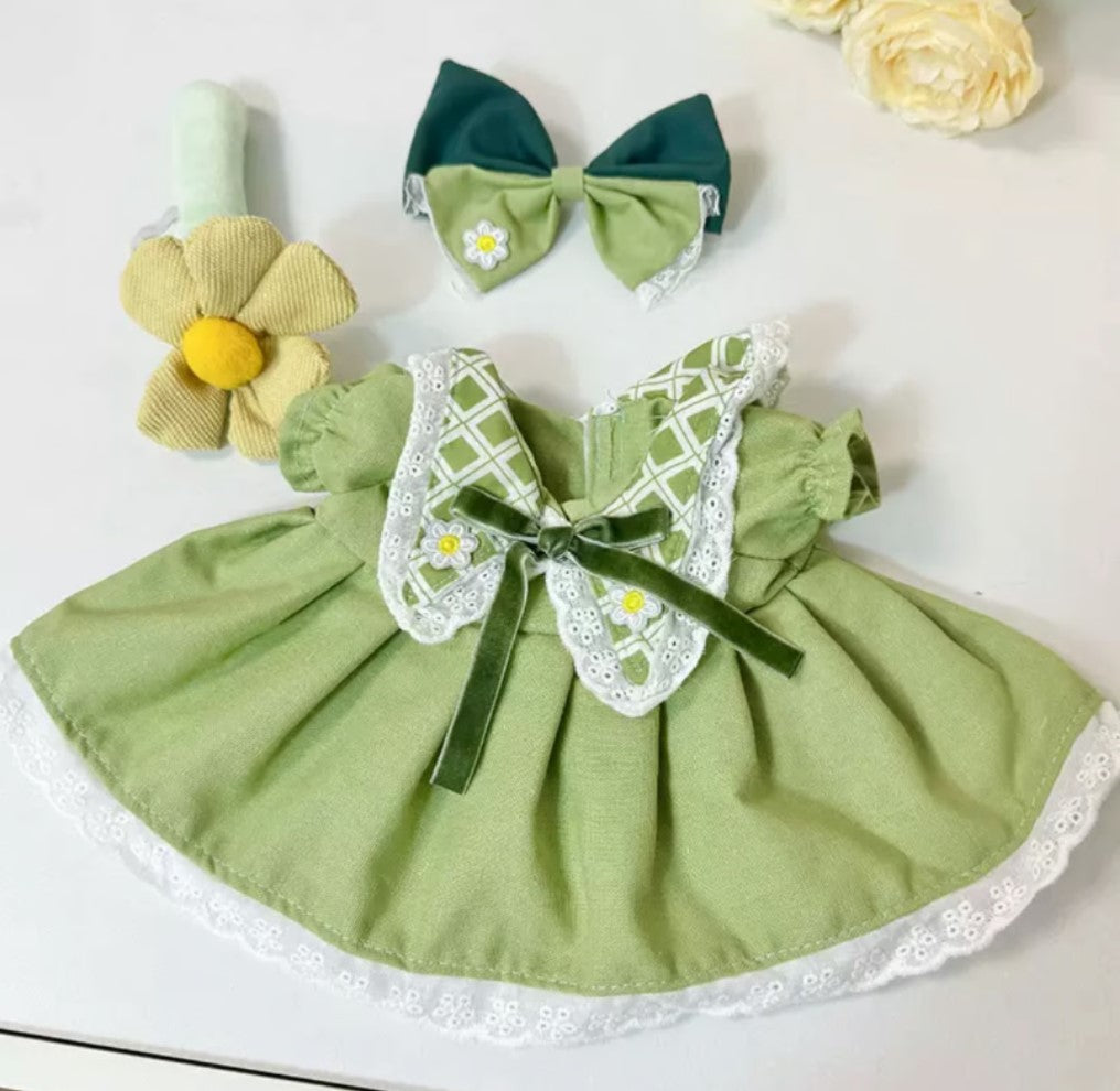 15inch plush cute custom clothes outfits - dresses