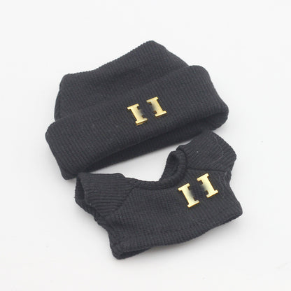 Labubu 4inch bag charm clothes outfits - H logo - 062343