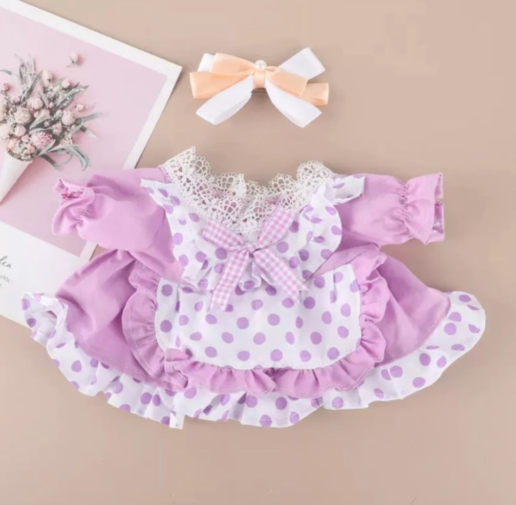 15inch plush cute custom clothes outfits - dresses