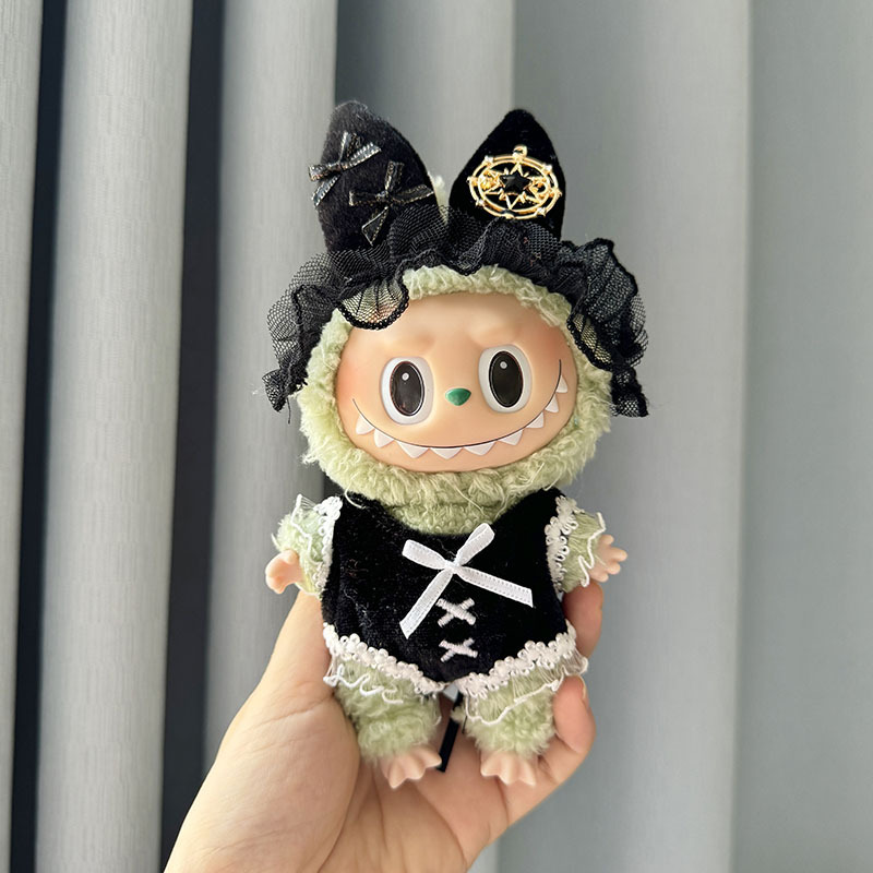 4inch bag charm cute custom clothes outfits - black sexy