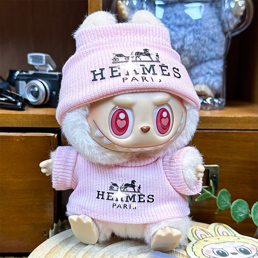 Labubu 4inch bag charm clothes outfits - 062303