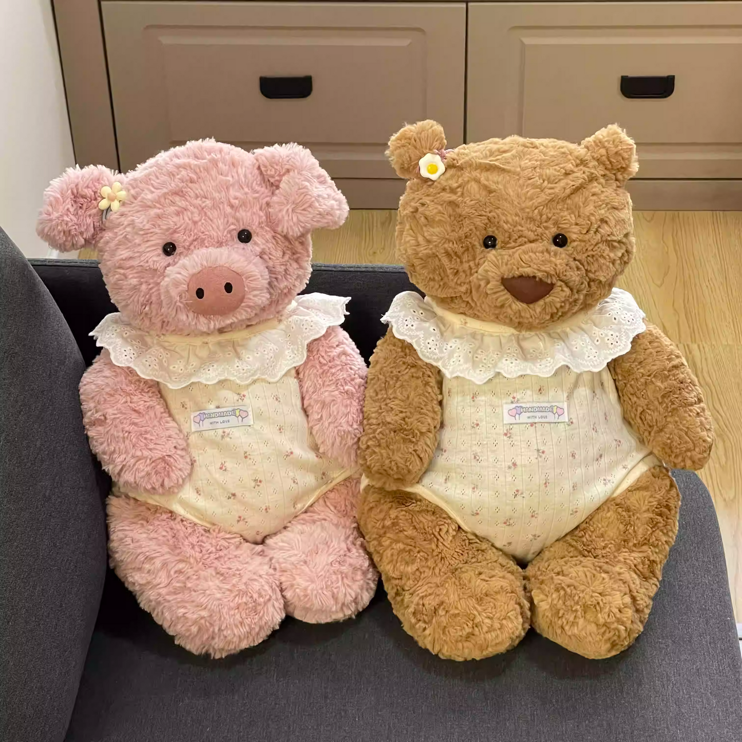 Bartholomew bear clothes outfits - Rose Romper - FX28 (Tiny/Medium/Large/Huge)