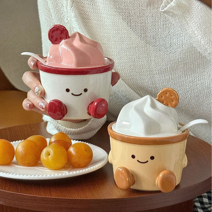 Amuseable Ceramic Salt and Seasoning Jar - Functional Design