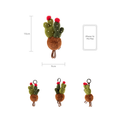 PlushWoods - Mini Plant Charm Keychain - multiple color/style