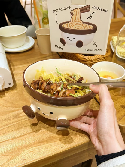 Adorable short leg bowl 1000ml- Functional Design - brown