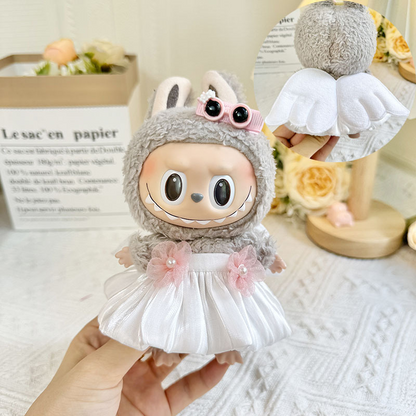 4inch bag charm cute custom clothes outfits - glasses dress - 020227