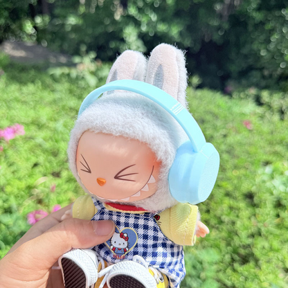 4inch bag charm cute custom fashion accessories - colorful headphone