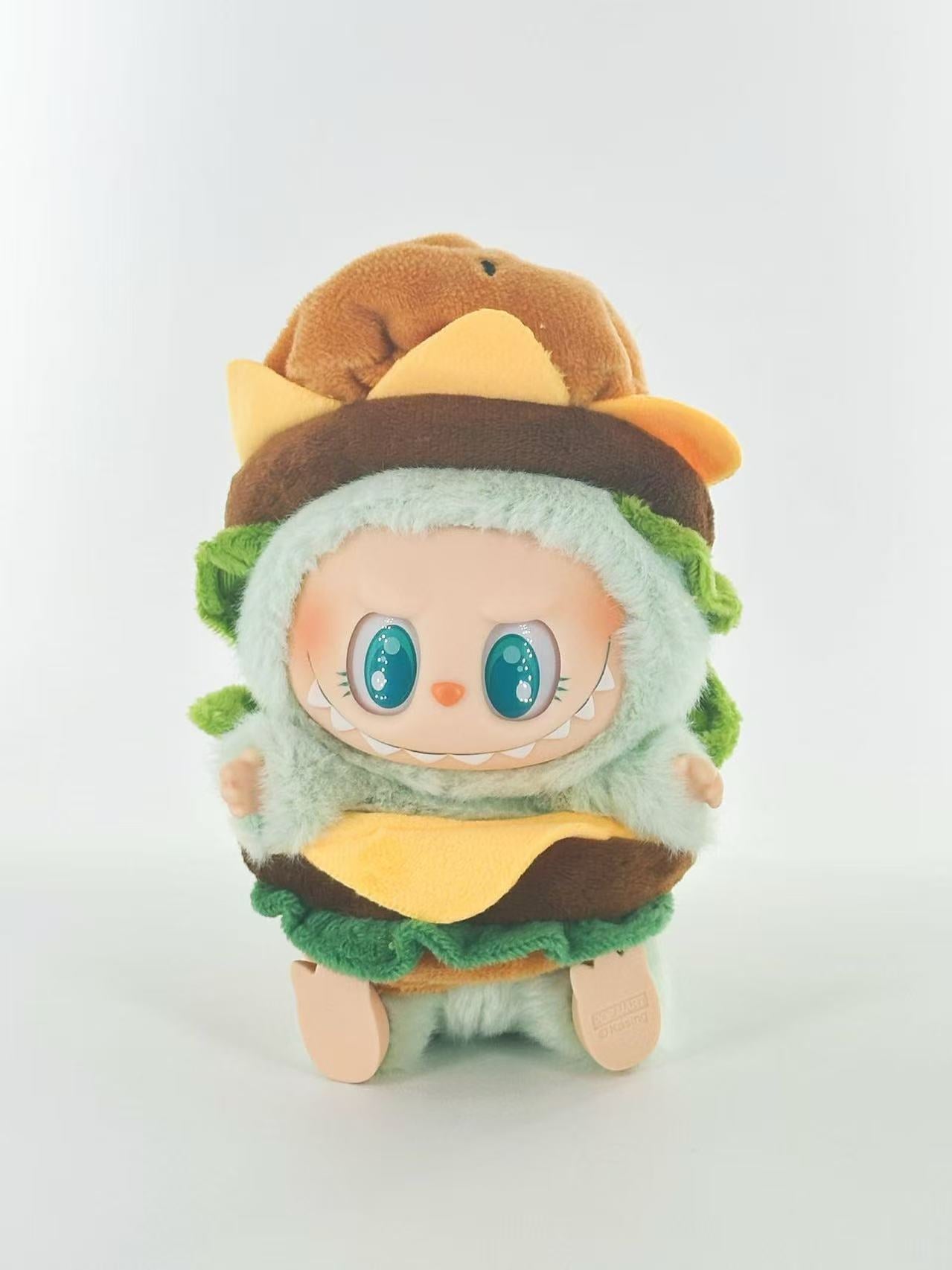 4inch bag charm cute custom clothes outfits - hamburger bodysuit - 052301