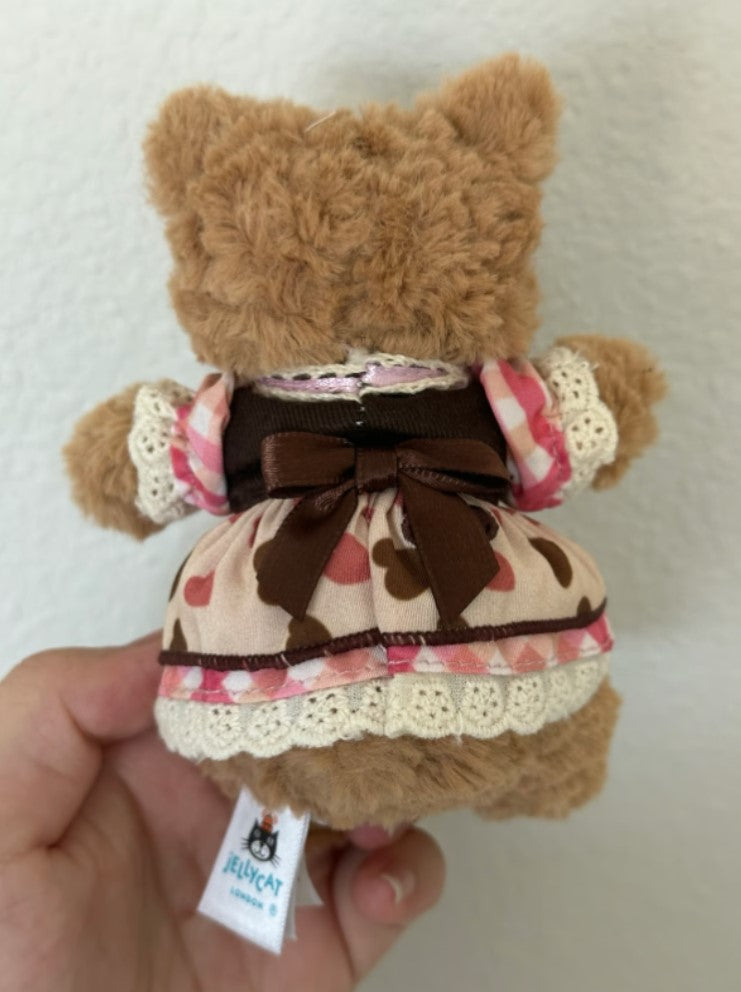 4inch bag charm cute custom clothes outfits - chocolate pink