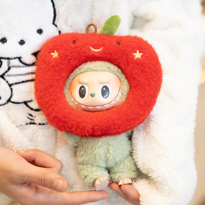 4inch bag charm cute custom clothes outfits - red apple -010102