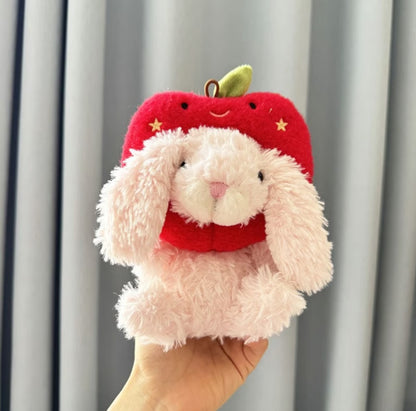 4inch bag charm cute custom clothes outfits - red apple -010102