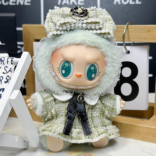 Labubu 4inch bag charm clothes outfits - 062318