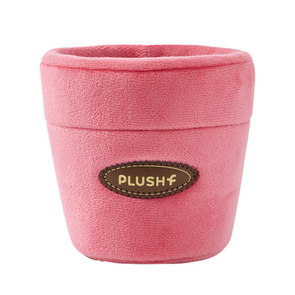 PlushWoods - Magenta base flowerpot planter plush