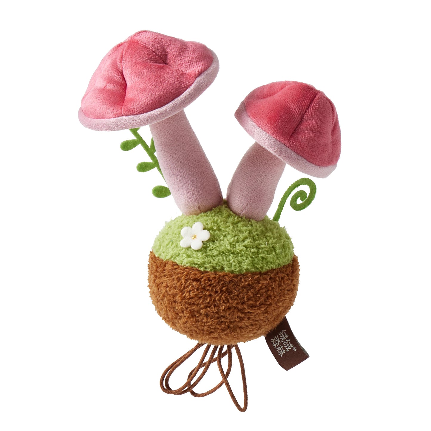 PlushWoods - Pink Mushroom Plant Plush