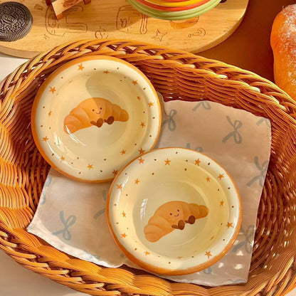 Adorable Cute Fruit Ceramic Dip Bowls – Sauce, Condiments & Hot Pot Seasoning Plates set of 4