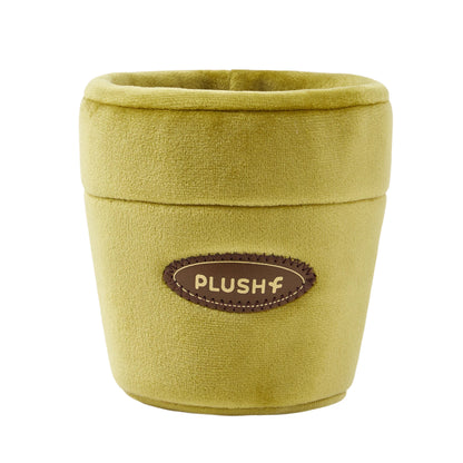 PlushWoods - Green base flowerpot planter plush