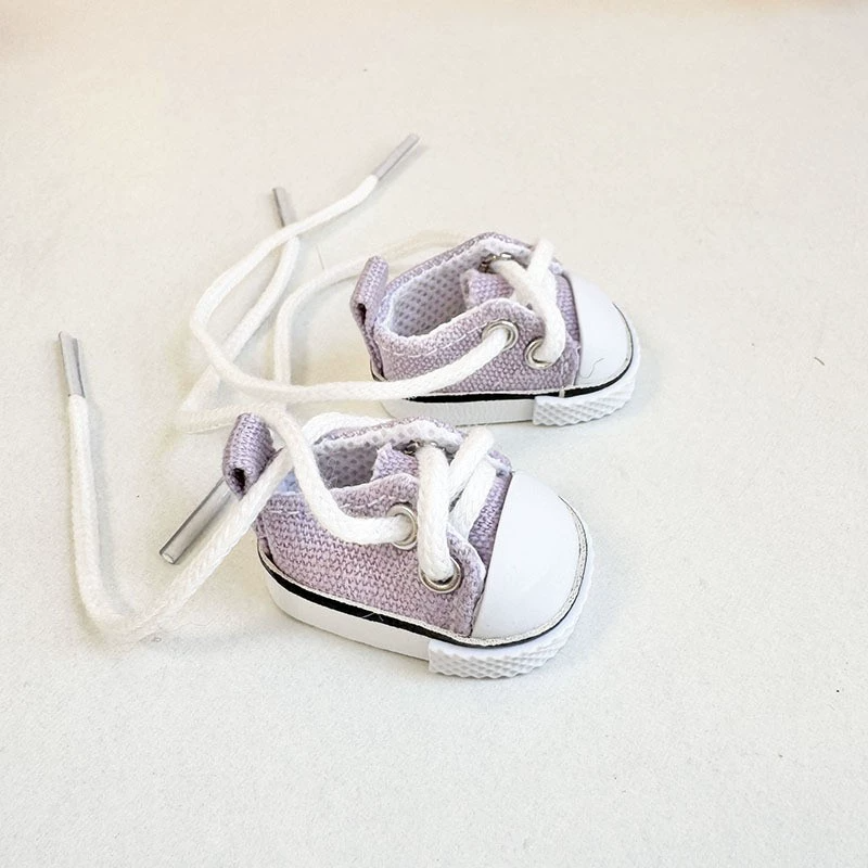 4inch bag charm cute custom fashion accessories - multiple color canvas shoes - 0712S