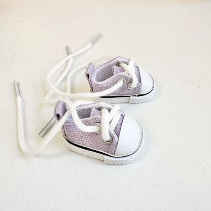 4inch bag charm cute custom fashion accessories - multiple color canvas shoes - 0712S