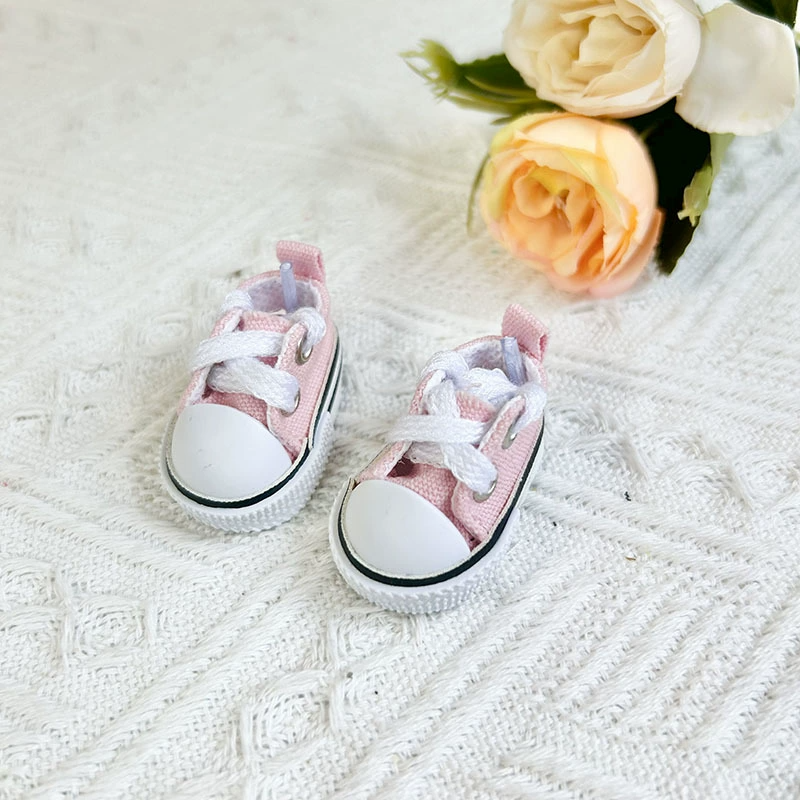 4inch bag charm cute custom fashion accessories - multiple color canvas shoes - 0712S