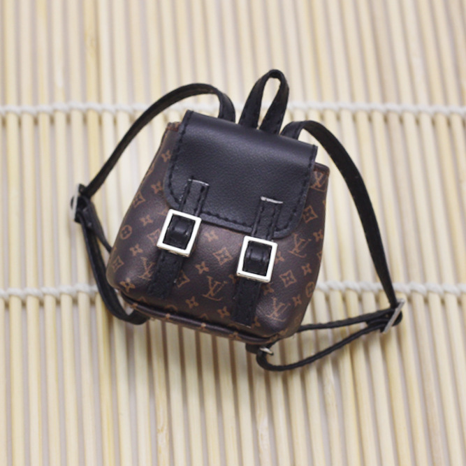 4inch bag charm cute custom bags - multiple color plaid backpacks - 0623B38-0623B44
