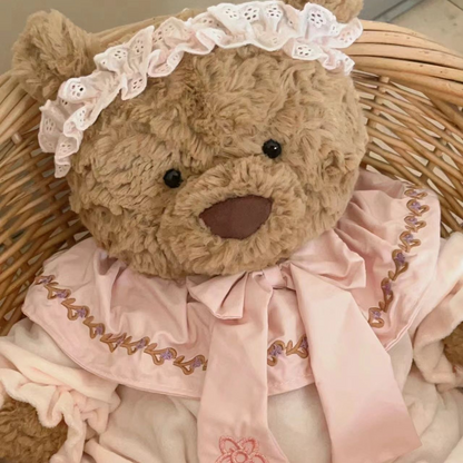 Medium bartholomew bear cute custom clothes outfits - pink pajamas