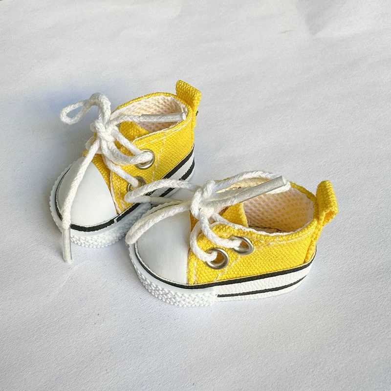 4inch bag charm cute custom fashion accessories - multiple color canvas shoes - 0712S
