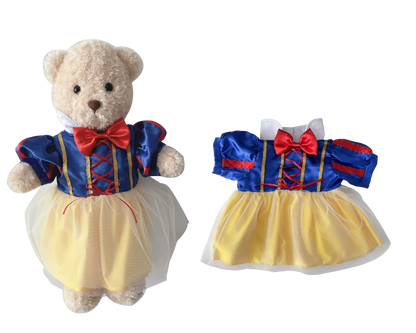 Blue Princess Dress for Bartholomew Bear Plush – 14-Inch Outfit