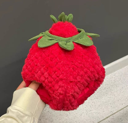 Bartholomew bear cute clothes outfits - strawberry(tiny/medium/large/huge)