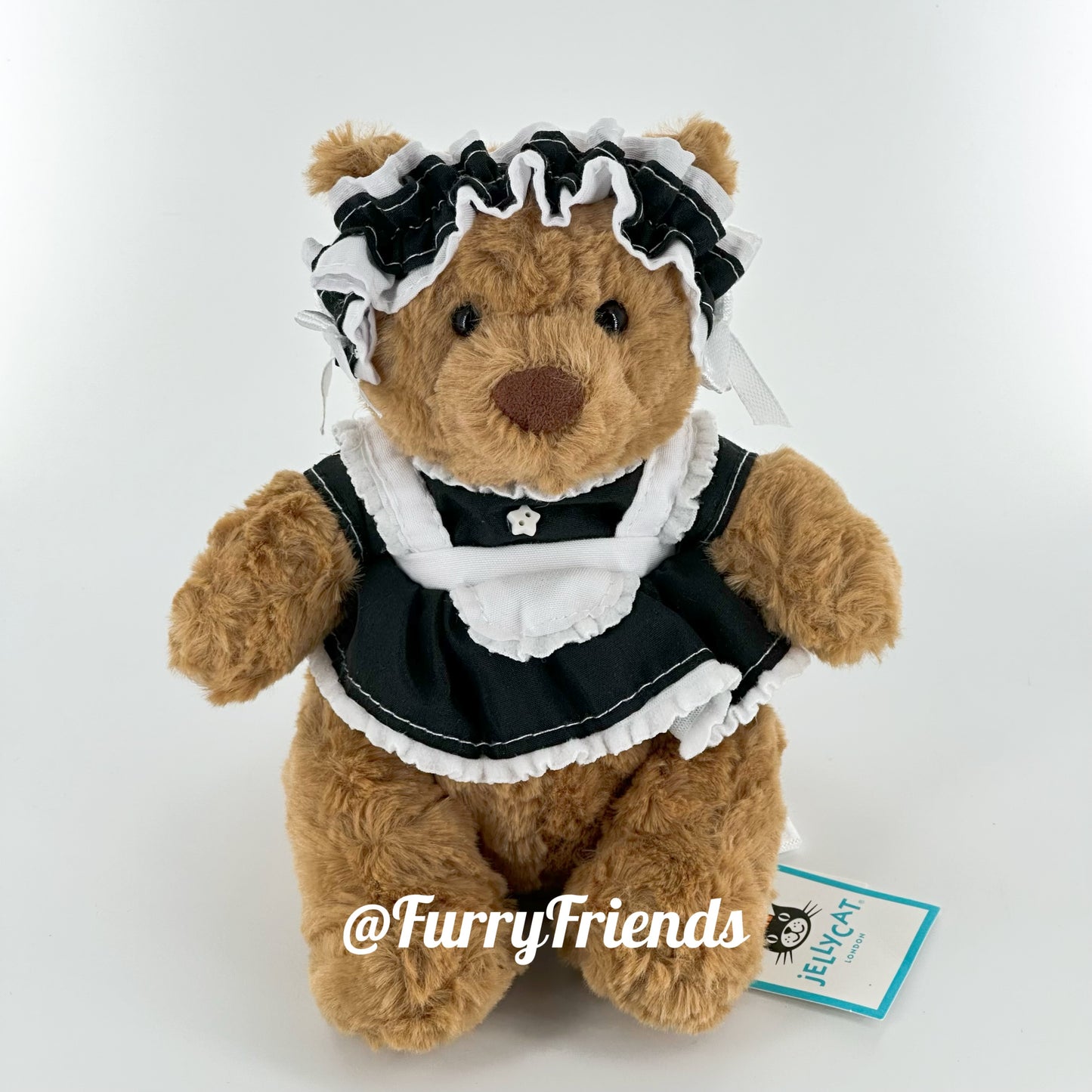 8inch plush cute custom clothes outfits - maid outfit