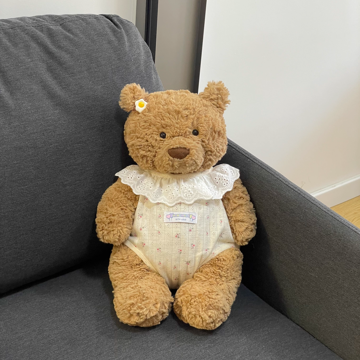 Bartholomew bear clothes outfits - Rose Romper - FX28 (Tiny/Medium/Large/Huge)