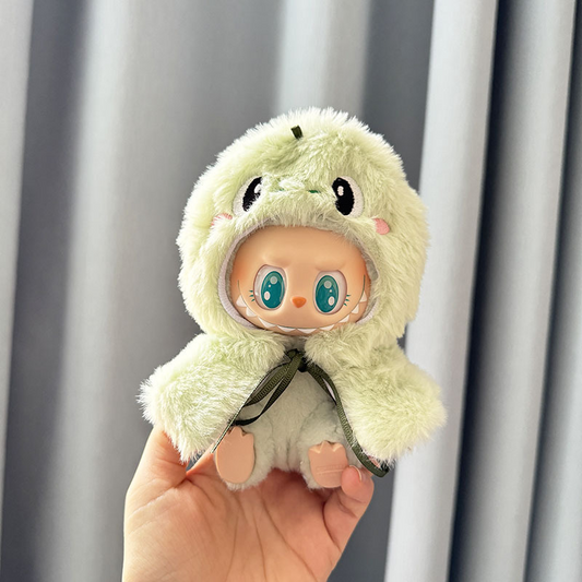 4inch bag charm cute custom clothes outfits - green dinosaur - 020244