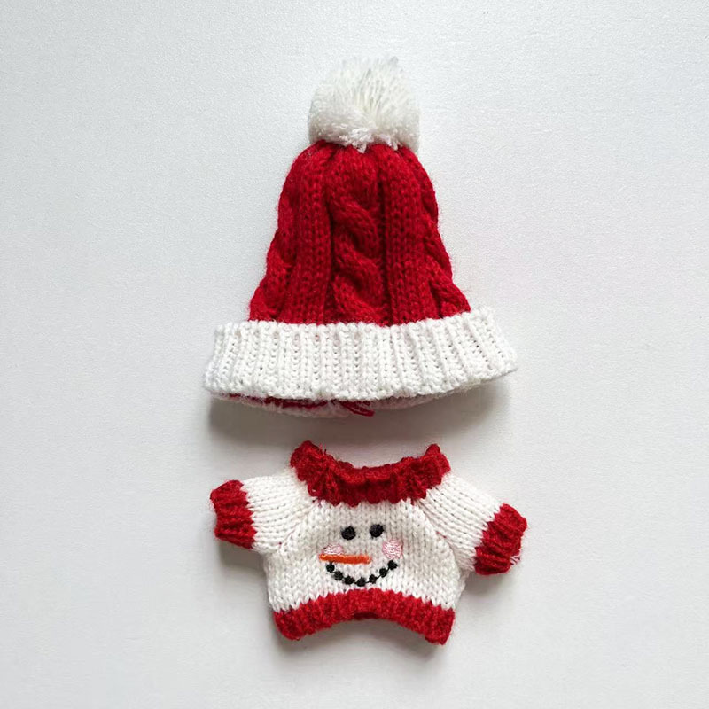 4inch bag charm cute custom clothes outfits - Christmas sweater set