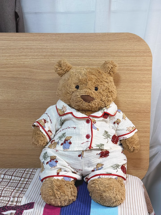 Bartholomew bear cute clothes outfits - bunny sleepwear(tiny/medium/large/huge)