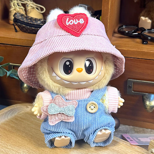Labubu 4inch bag charm clothes outfits - 062325